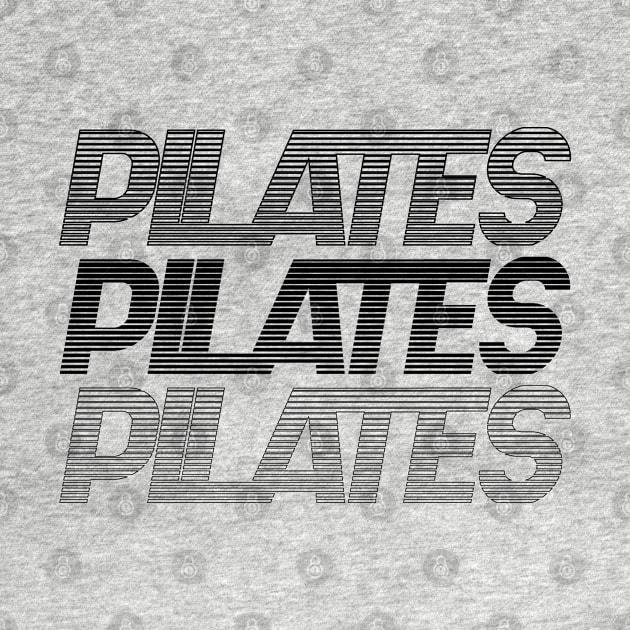 Pilates Addict - Pilates Lover - Pilates Typography by Pilateszone